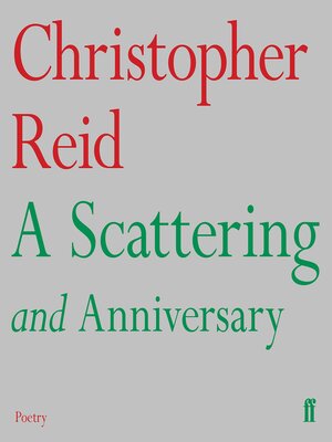 cover image of A Scattering and Anniversary